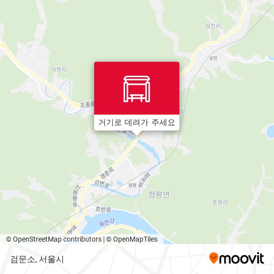 검문소 지도