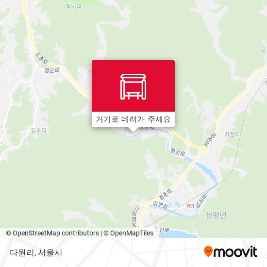 다원리 지도