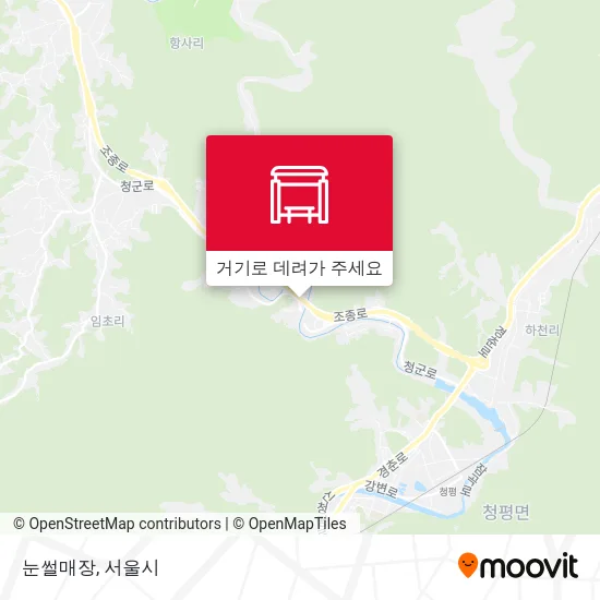 눈썰매장 지도