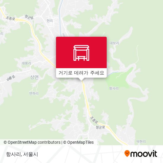 항사리 지도