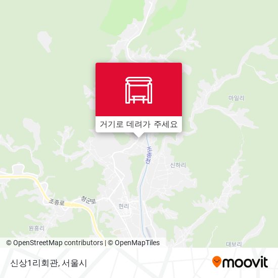 신상1리회관 지도