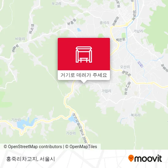 홍죽리차고지 지도
