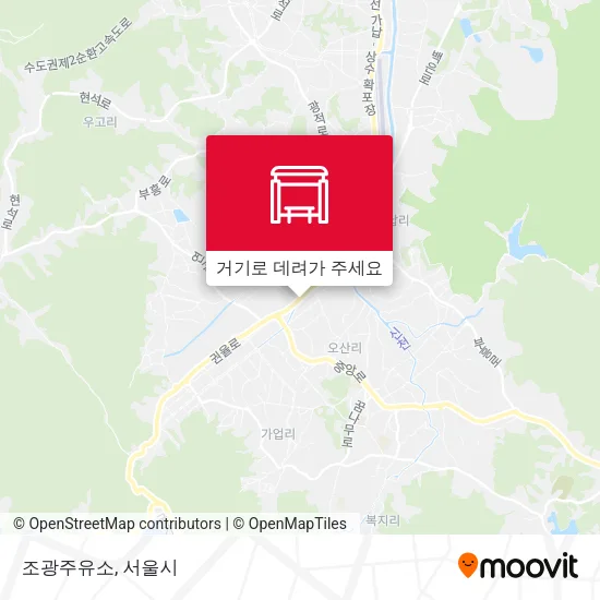 조광주유소 지도