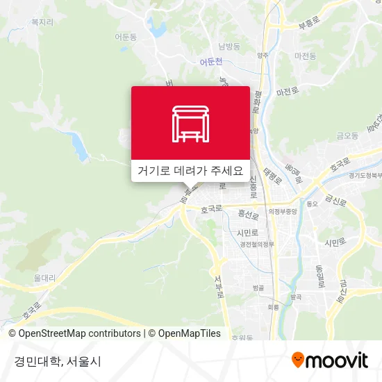 경민대학 지도
