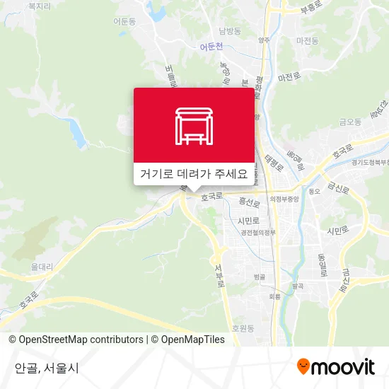 안골 지도