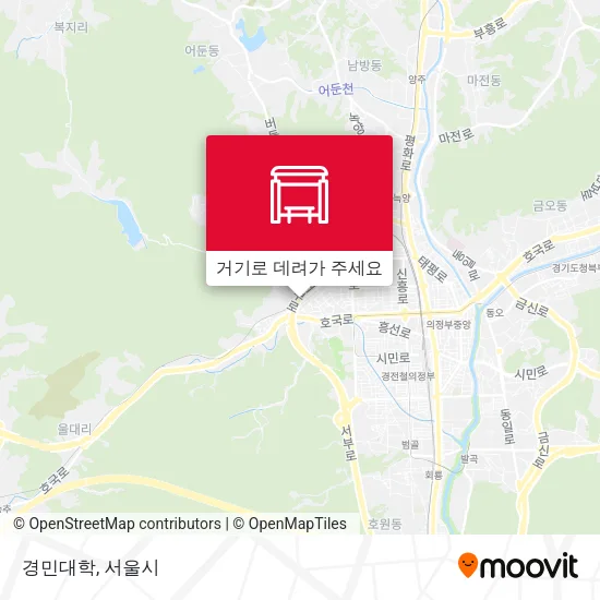 경민대학 지도
