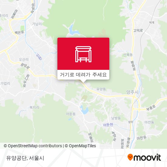 유양공단 지도