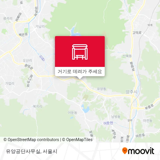 유양공단사무실 지도