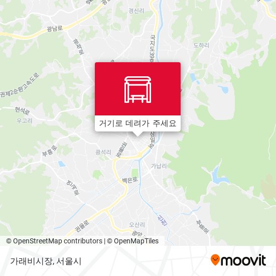 가래비시장 지도