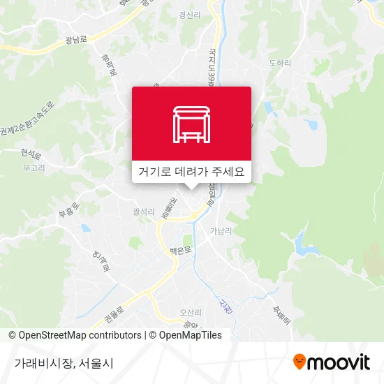 가래비시장 지도