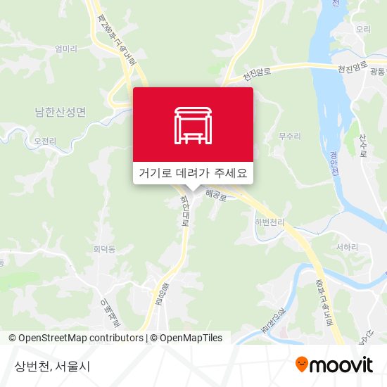 상번천 지도