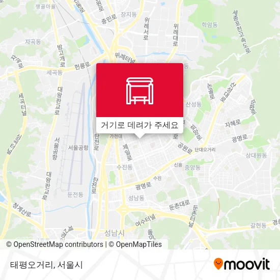 태평오거리 지도