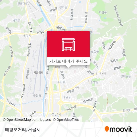 태평오거리 지도