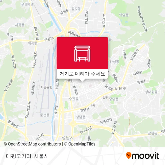 태평오거리 지도
