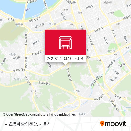 서초동예술의전당 지도