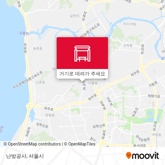 난방공사 지도