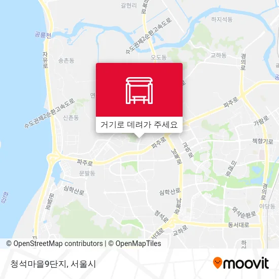 청석마을9단지 지도