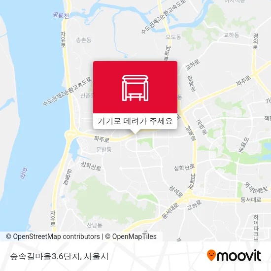 숲속길마을3.6단지 지도
