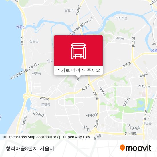 청석마을8단지 지도