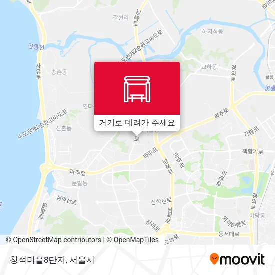 청석마을8단지 지도