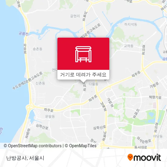 난방공사 지도