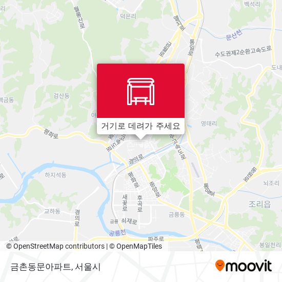 금촌동문아파트 지도