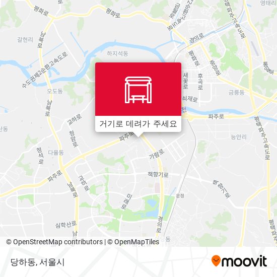 당하동 지도