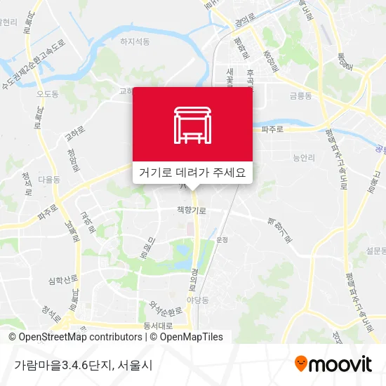 가람마을3.4.6단지 지도