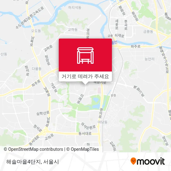 해솔마을4단지 지도