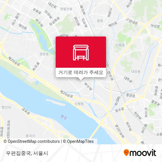 우편집중국 지도
