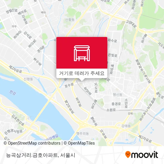 능곡삼거리.금호아파트 지도