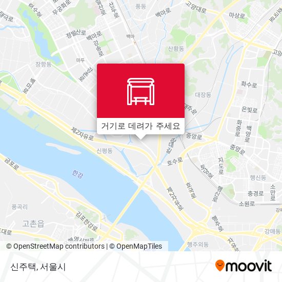 신주택 지도