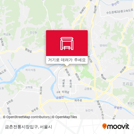 금촌전통시장입구 지도