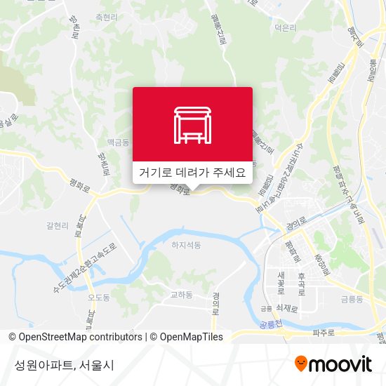 성원아파트 지도