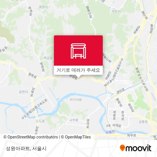 성원아파트 지도