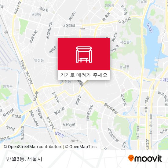 반월3통 지도