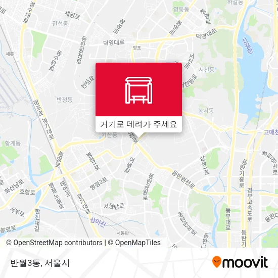 반월3통 지도