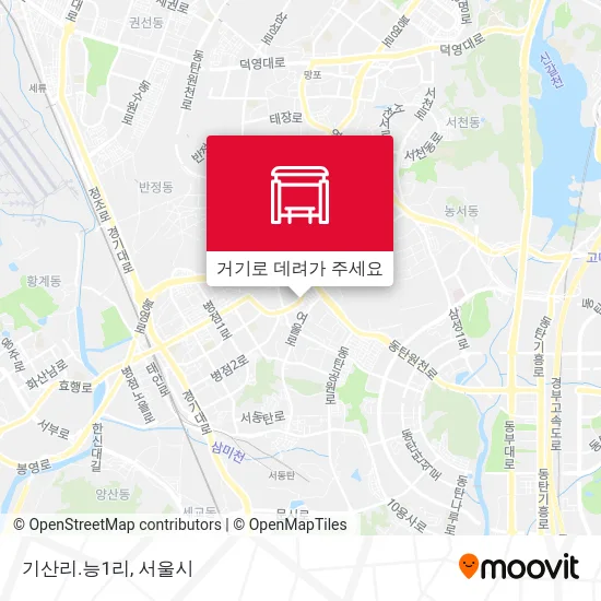 기산리.능1리 지도