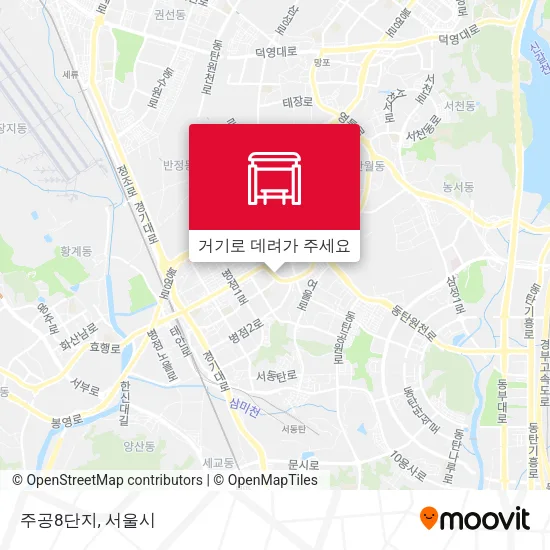 주공8단지 지도