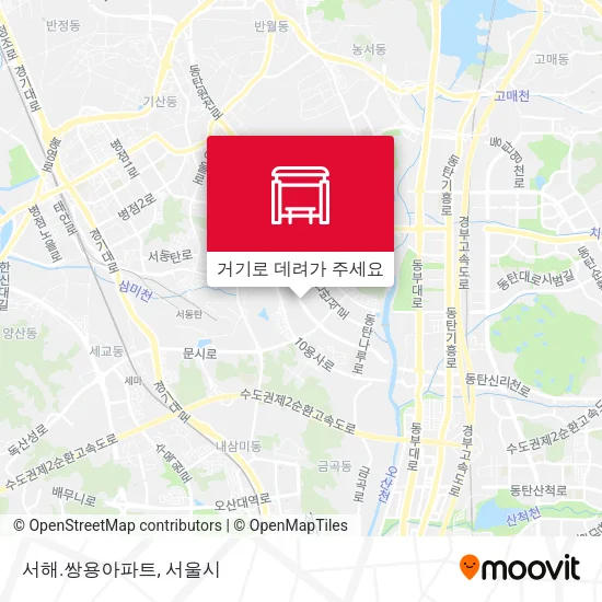 서해.쌍용아파트 지도