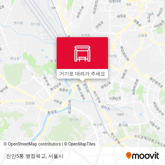 진안5통.병점육교 지도