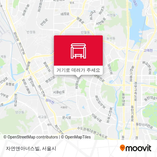 자연앤아너스빌 지도