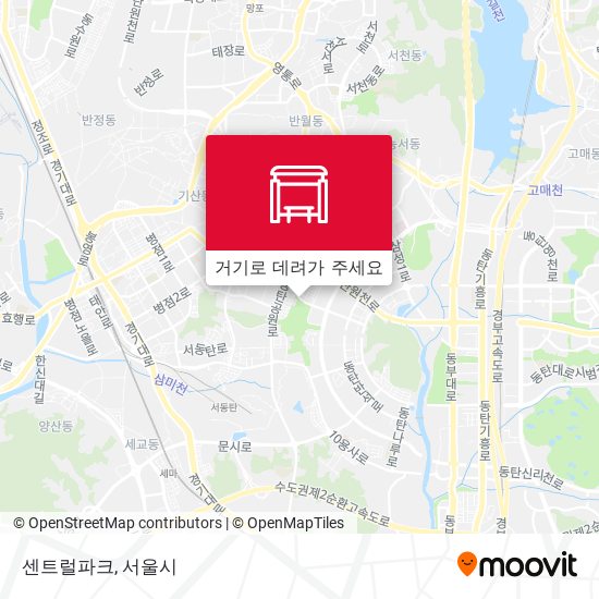 센트럴파크 지도