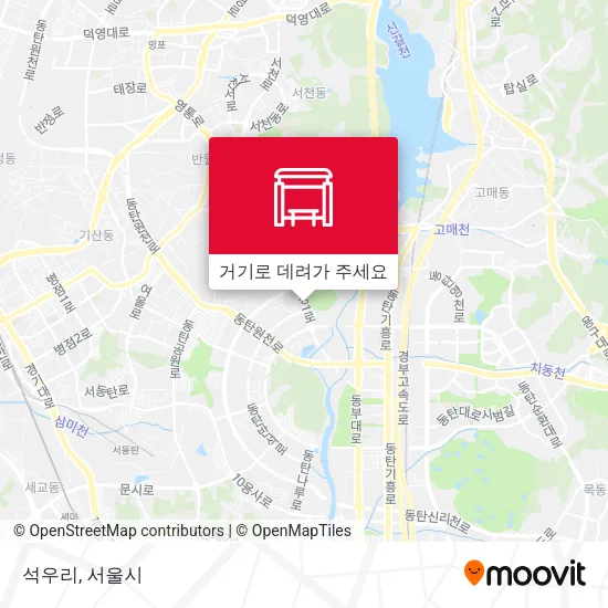 석우리 지도