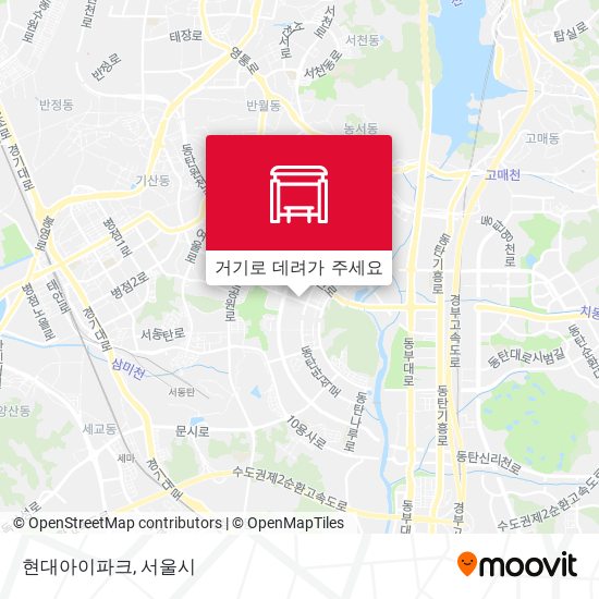 현대아이파크 지도