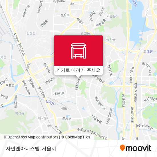 자연앤아너스빌 지도
