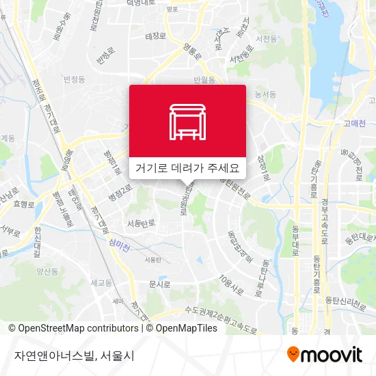 자연앤아너스빌 지도