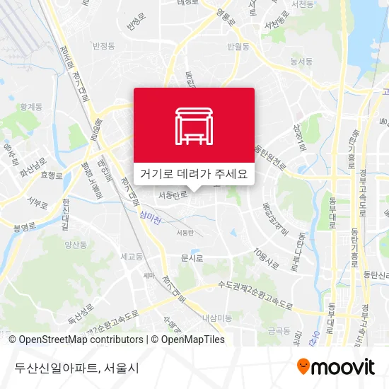 두산신일아파트 지도