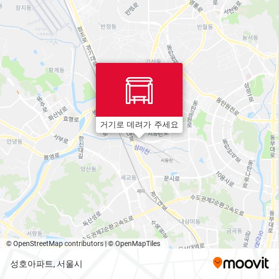 성호아파트 지도