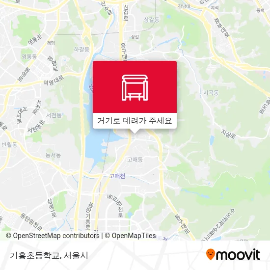 기흥초등학교 지도